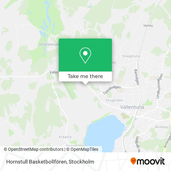 Hornstull Basketbollfören map