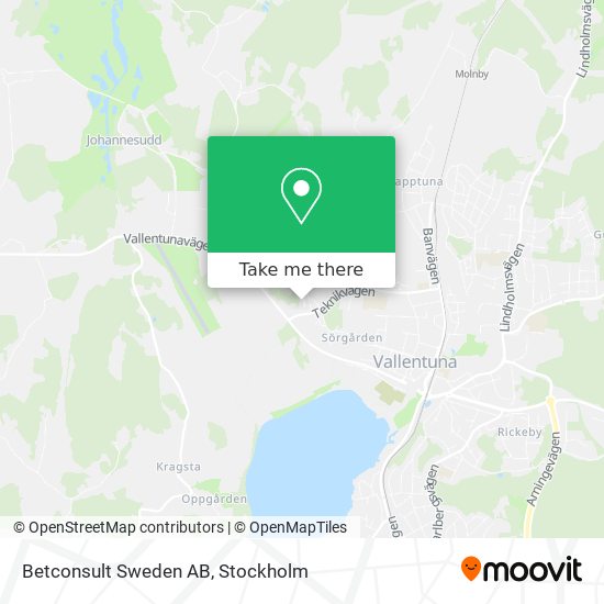 Betconsult Sweden AB map