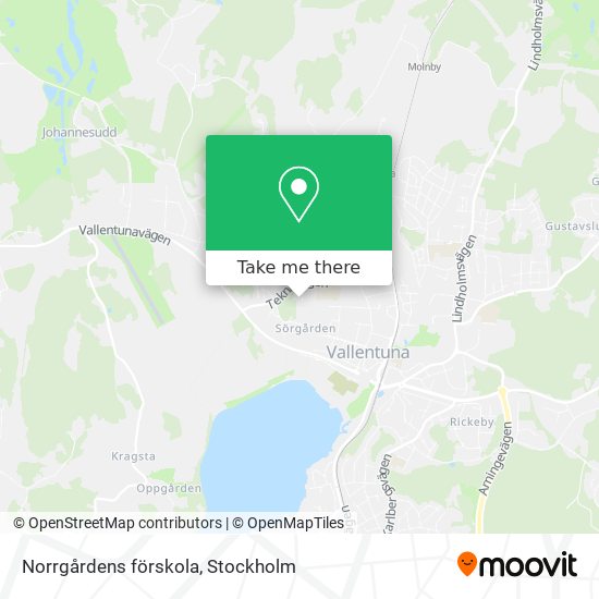 Norrgårdens förskola map