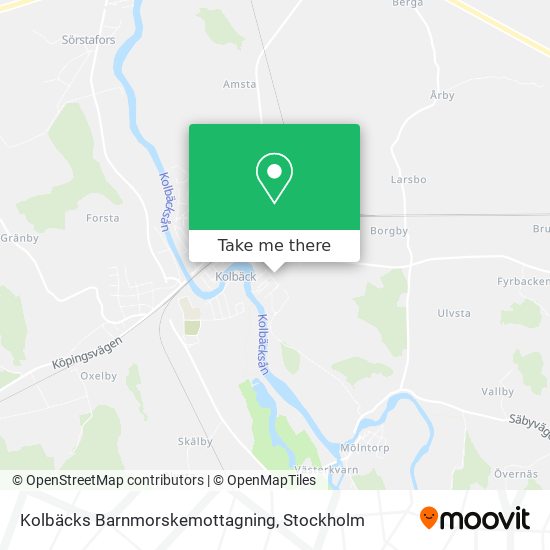 Kolbäcks Barnmorskemottagning map