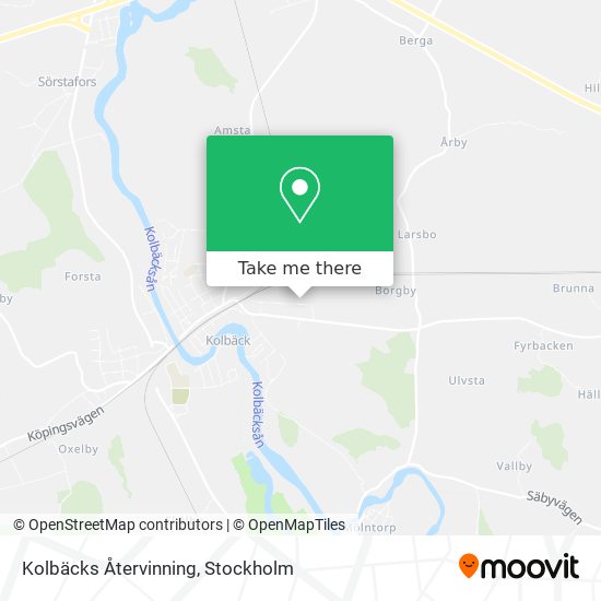 Kolbäcks Återvinning map