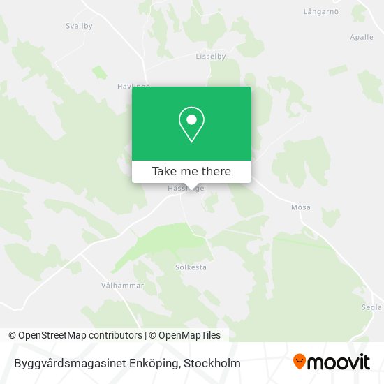 Byggvårdsmagasinet Enköping map