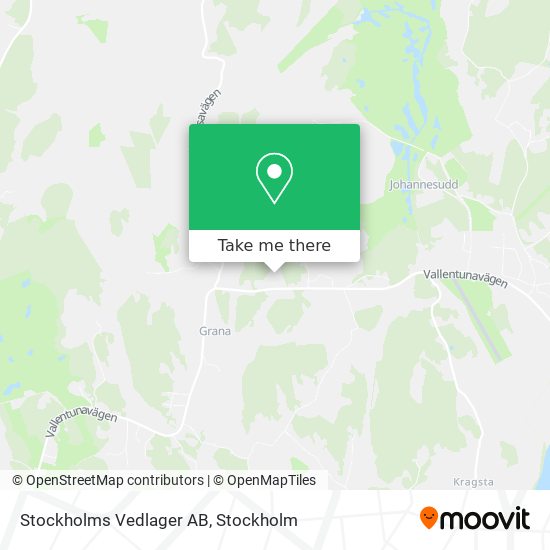 Stockholms Vedlager AB map