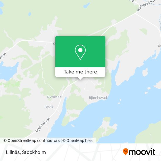 Lillnäs map