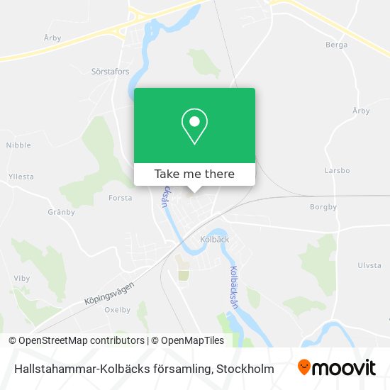 Hallstahammar-Kolbäcks församling map