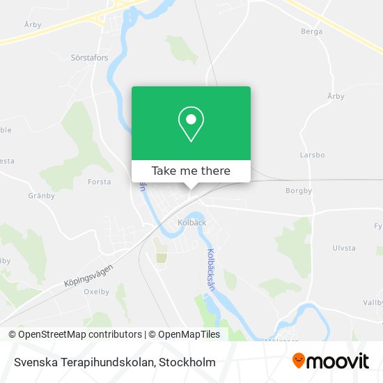 Svenska Terapihundskolan map