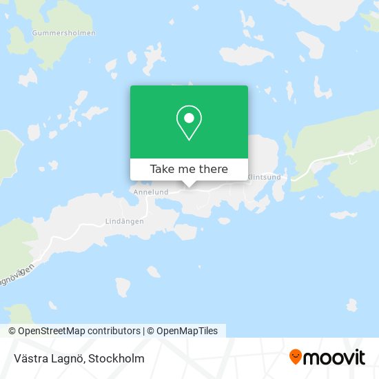 Västra Lagnö map