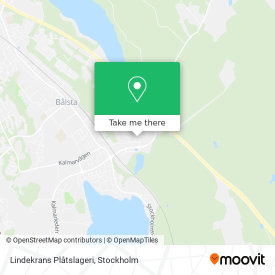 Lindekrans Plåtslageri map