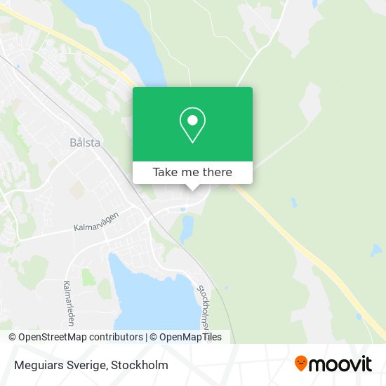 Meguiars Sverige map