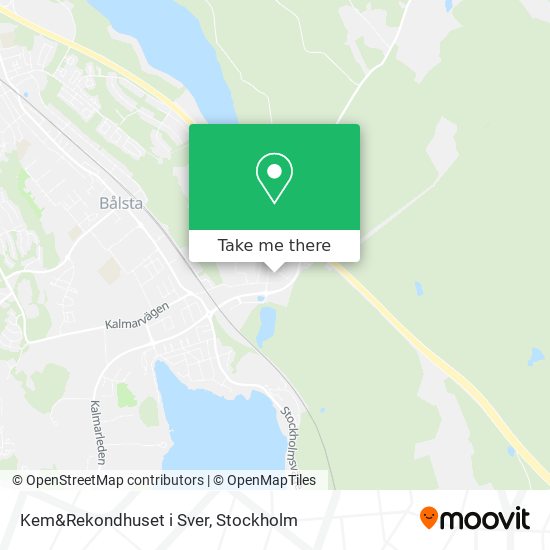 Kem&Rekondhuset i Sver map