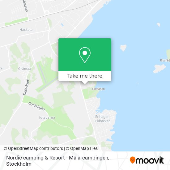 Nordic camping & Resort - Mälarcampingen map