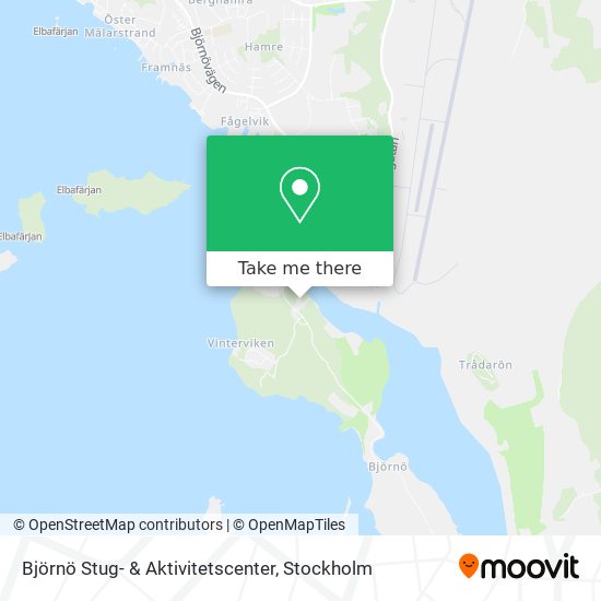 Björnö Stug- & Aktivitetscenter map