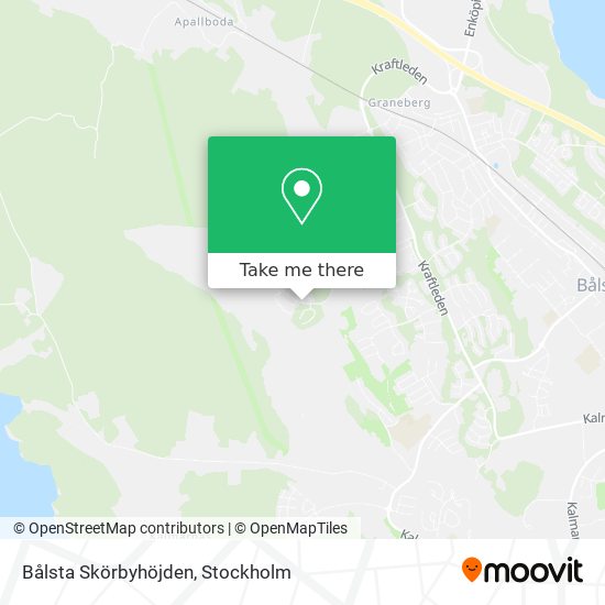 Bålsta Skörbyhöjden map