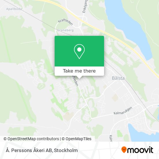 Å. Perssons Åkeri AB map