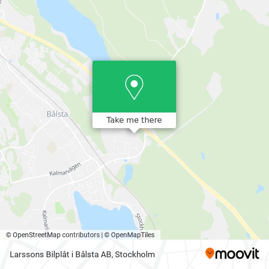 Larssons Bilplåt i Bålsta AB map