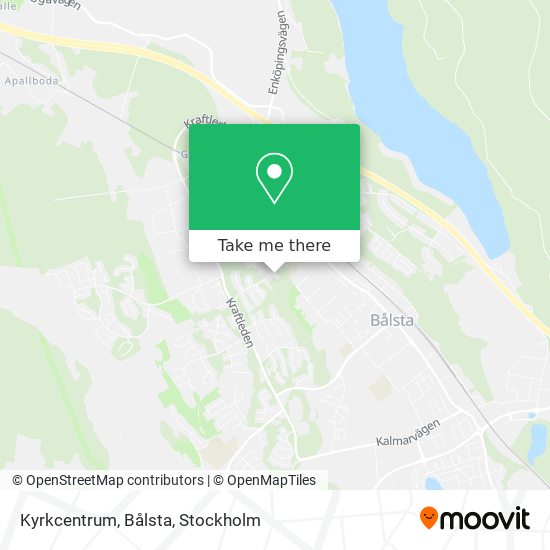 Kyrkcentrum, Bålsta map