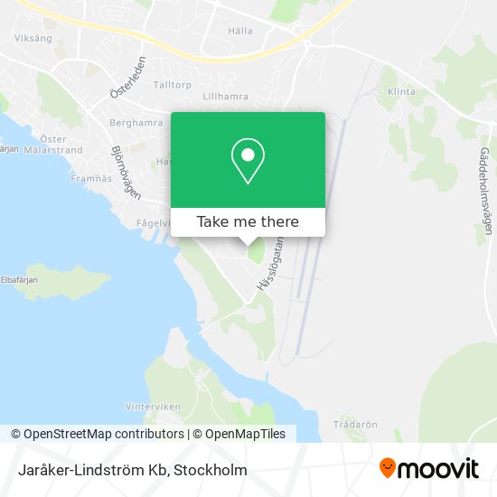 Jaråker-Lindström Kb map