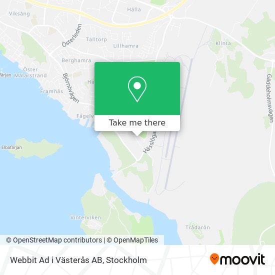 Webbit Ad i Västerås AB map