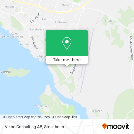 Vikon Consulting AB map