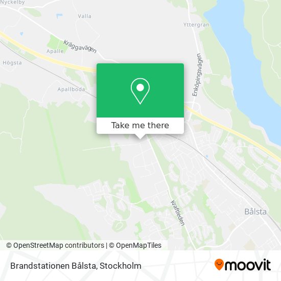 Brandstationen Bålsta map