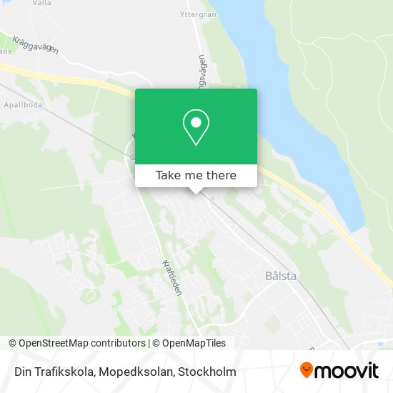 Din Trafikskola, Mopedksolan map