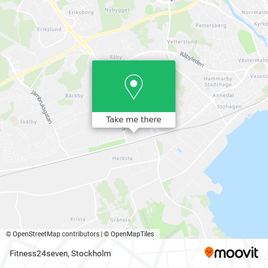 Fitness24seven map