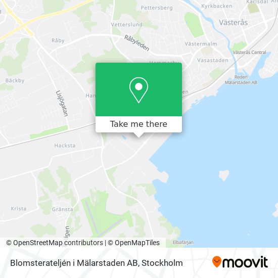 Blomsterateljén i Mälarstaden AB map