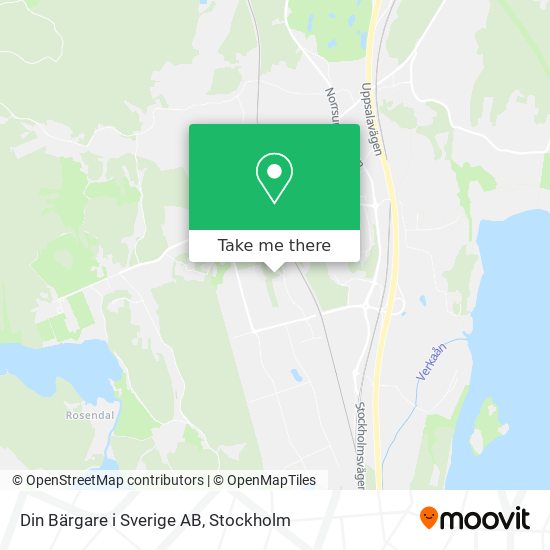 Din Bärgare i Sverige AB map