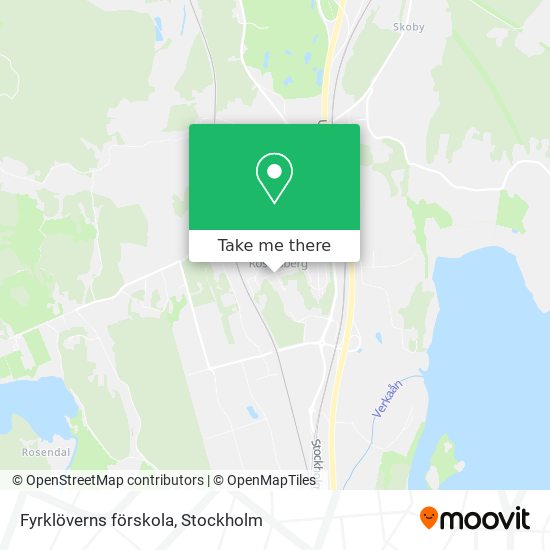 Fyrklöverns förskola map