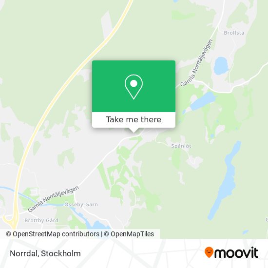 Norrdal map