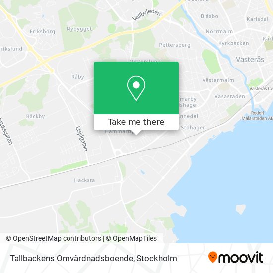 Tallbackens Omvårdnadsboende map