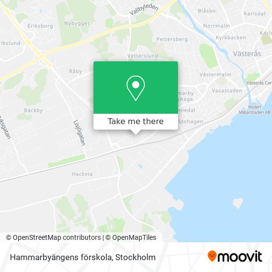 Hammarbyängens förskola map