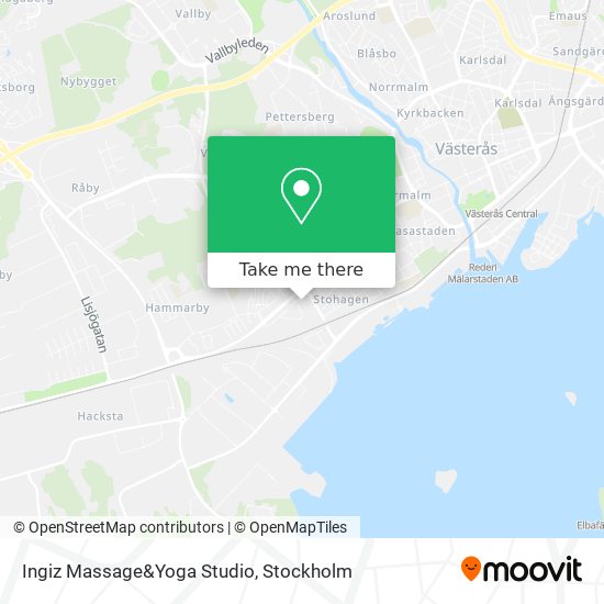 Ingiz Massage&Yoga Studio map