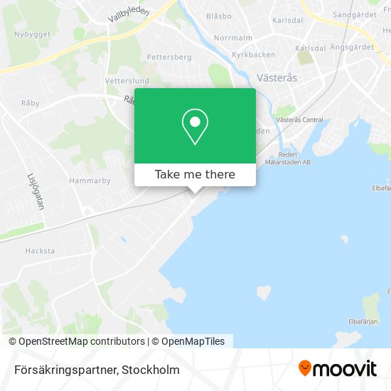 Försäkringspartner map