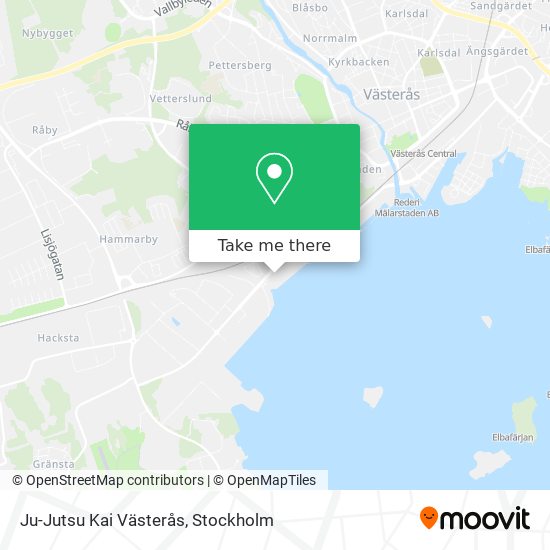 Ju-Jutsu Kai Västerås map