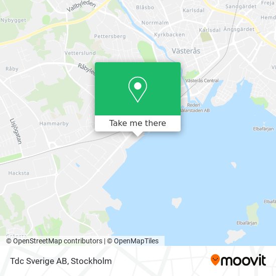 Tdc Sverige AB map