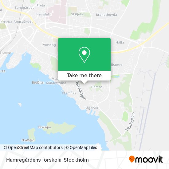 Hamregårdens förskola map