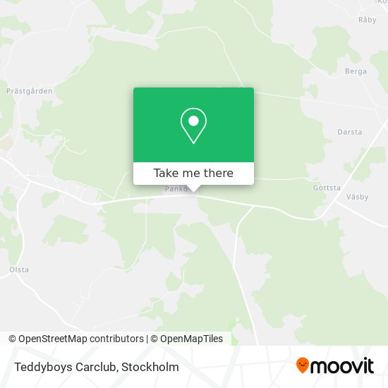 Teddyboys Carclub map