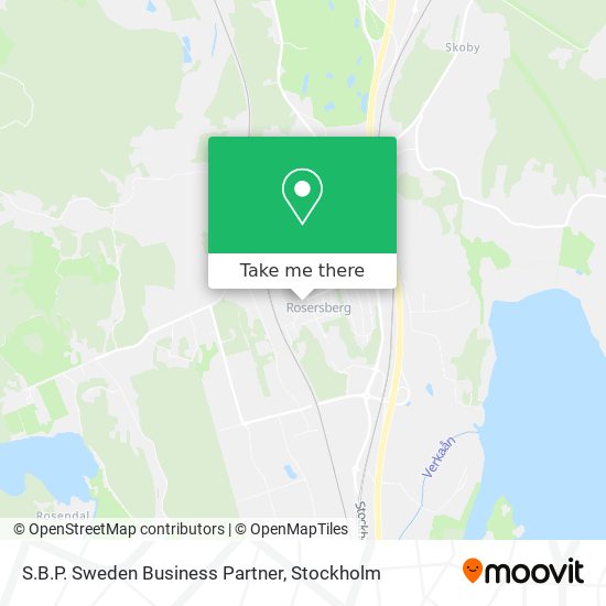 S.B.P. Sweden Business Partner map