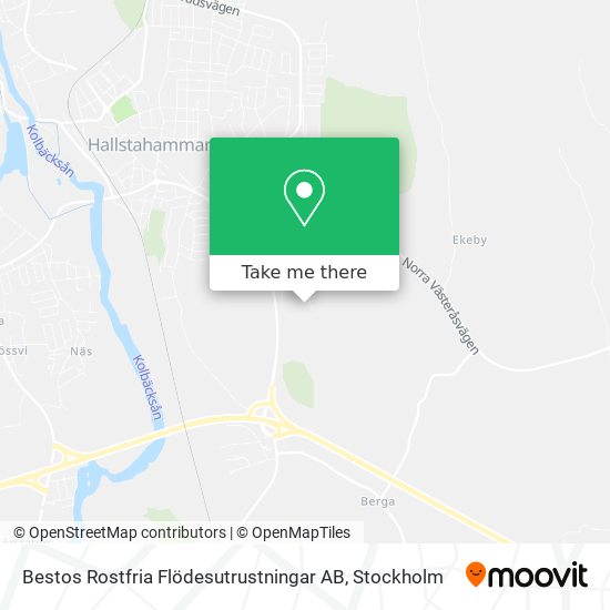 Bestos Rostfria Flödesutrustningar AB map