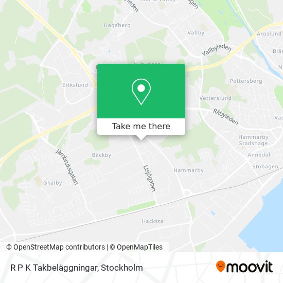 R P K Takbeläggningar map