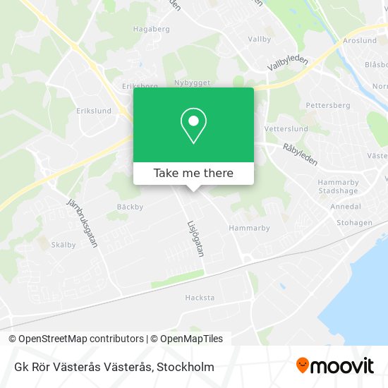 Gk Rör Västerås Västerås map