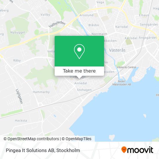 Pingea It Solutions AB map