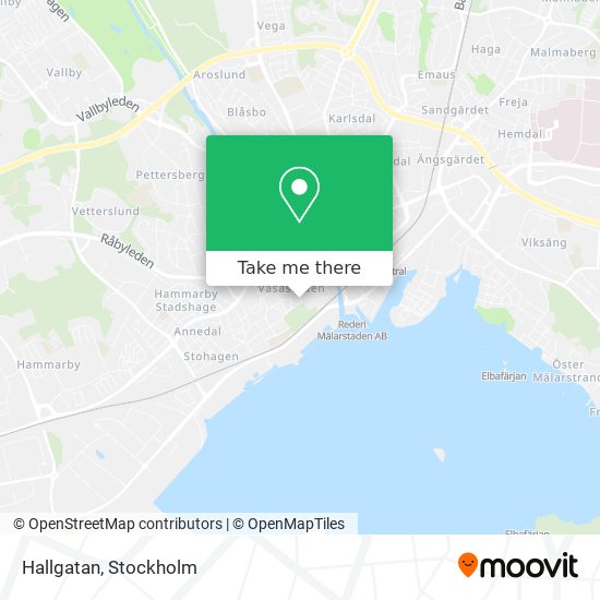 Hallgatan map