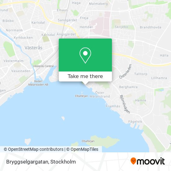 Bryggselgargatan map