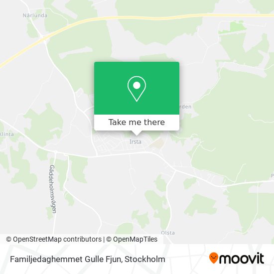 Familjedaghemmet Gulle Fjun map