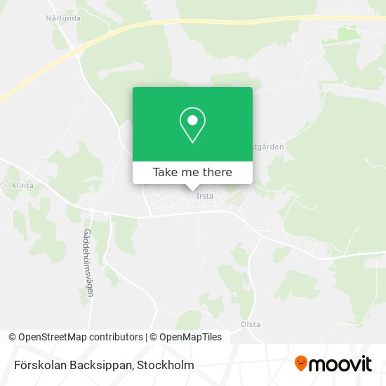 Förskolan Backsippan map