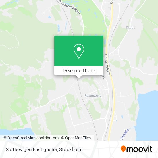 Slottsvägen Fastigheter map