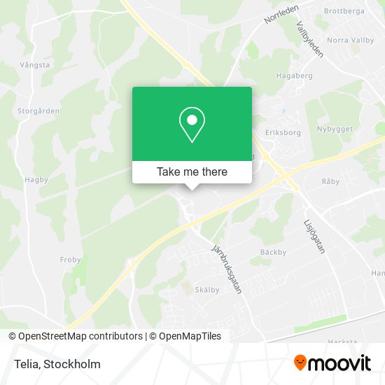 Telia map