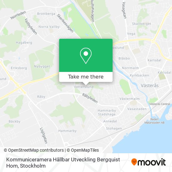 Kommuniceramera Hållbar Utveckling Bergquist Hom map